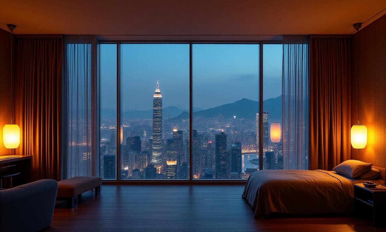 豪華套房內部景觀